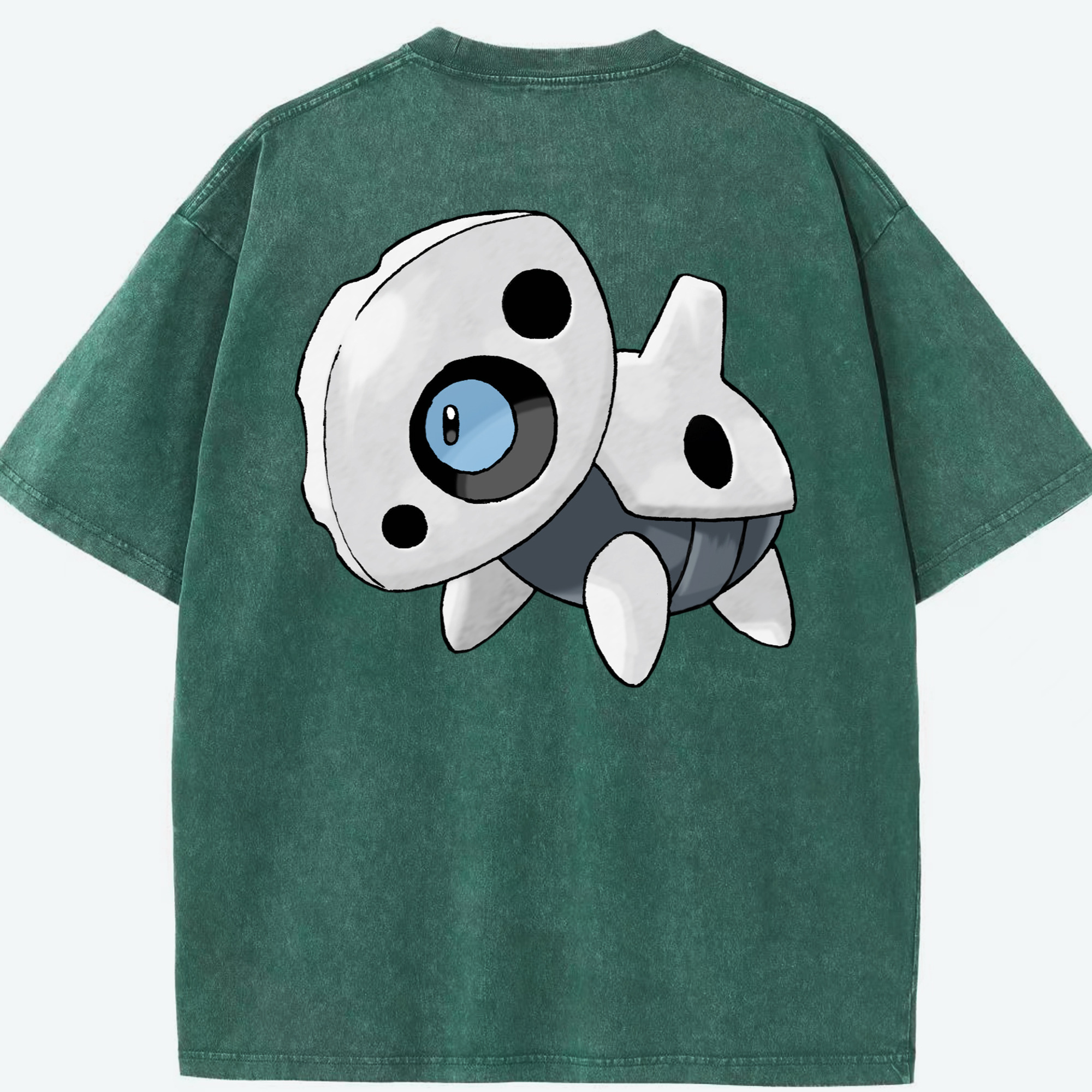 （画像用） ポケットモンスター Pokémon 綿100% ヴィンテージ風 半袖Tシャツ（背面プリント）